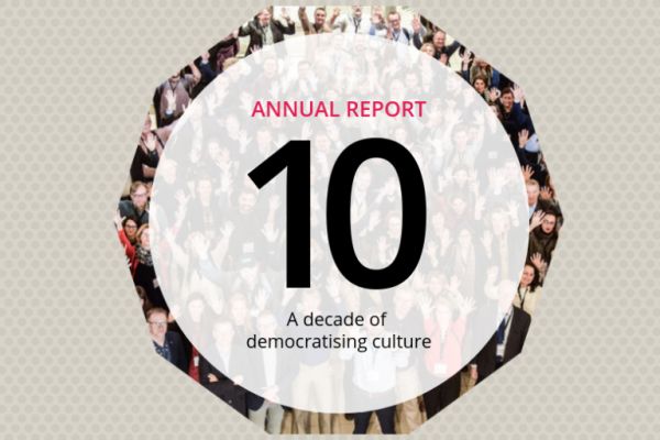 Annual report 2018 - A decade of democratising culture